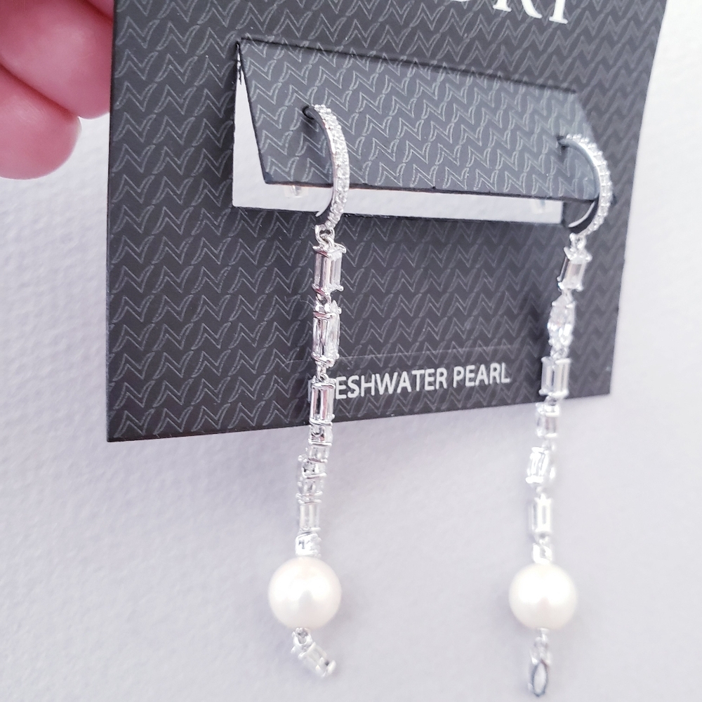 Nadri Freshwater Pearl Earrings - Picture 5 of 13